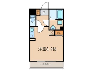 メゾン‘Q‘の物件間取画像